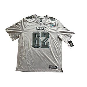 Nike Philadelphia Eagles Jason Kelce Super Bowl LVII Jersey Mens 2XL